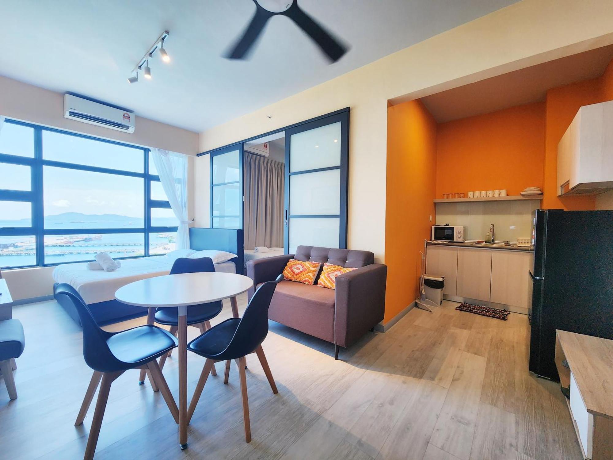 Jesselton Quay Kota Kinabalu City Centre By Lw Suites Chambre photo