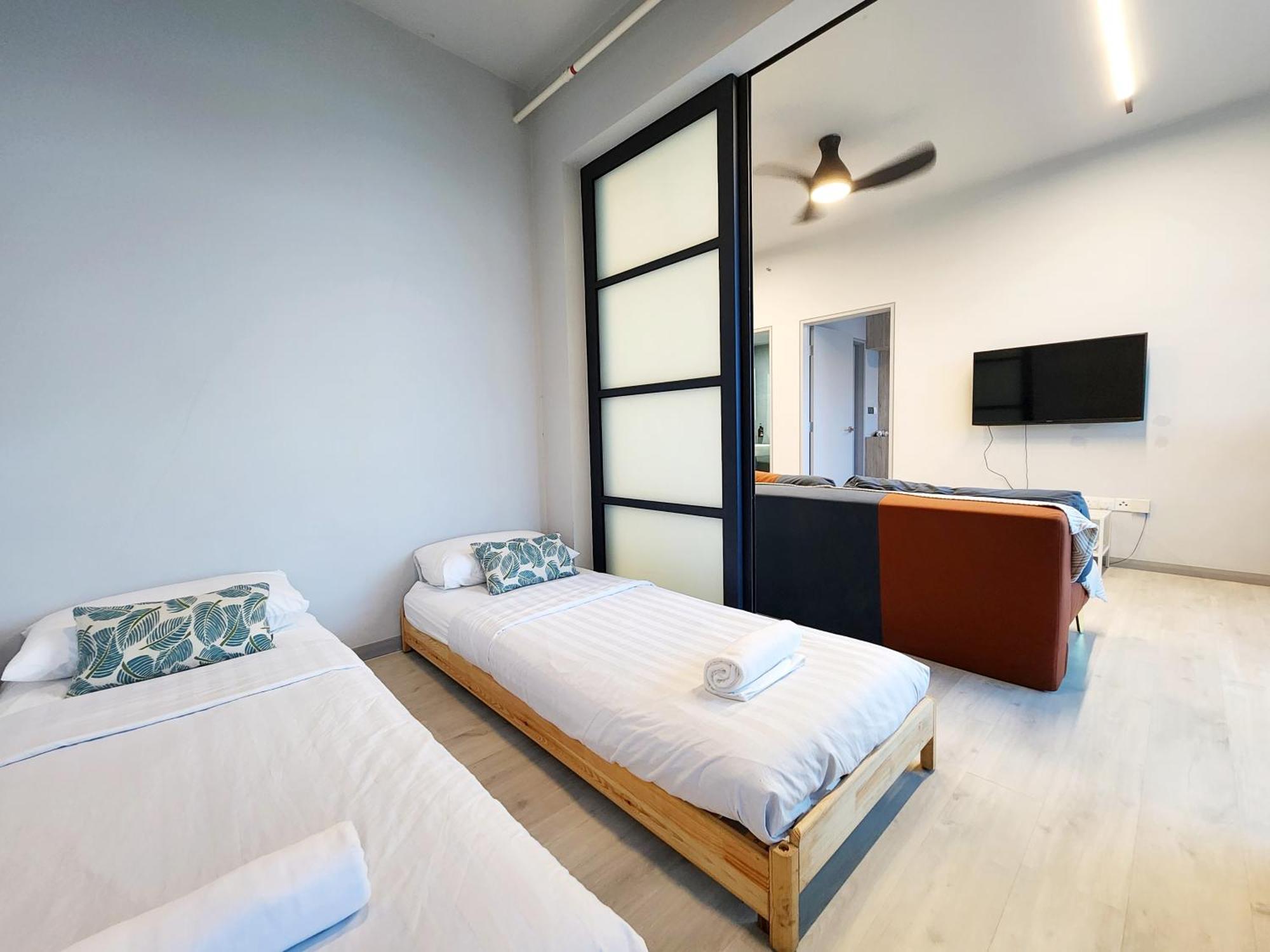 Jesselton Quay Kota Kinabalu City Centre By Lw Suites Chambre photo