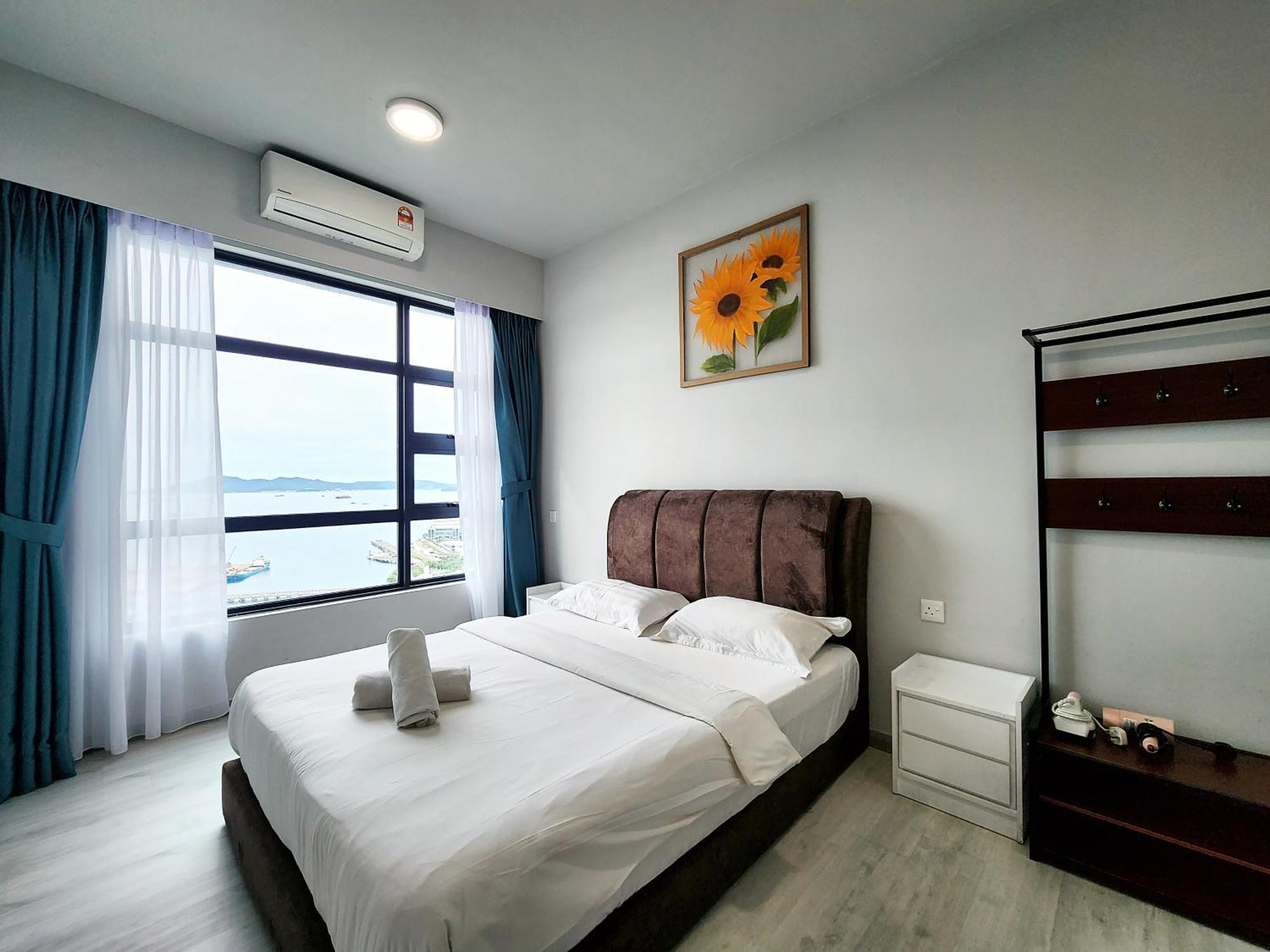Jesselton Quay Kota Kinabalu City Centre By Lw Suites Chambre photo